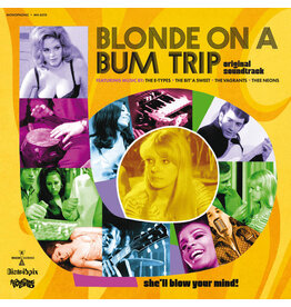 Modern Harmonic (LP) Various Artists -  Blonde On A Bum Trip: Original Soundtrack (Clear & Orange Swirl Vinyl)