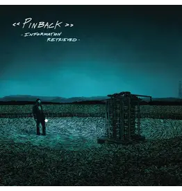 TEMPORARY RESIDENCE (LP) Pinback - Information Retrieved (Dark Blue Vinyl)