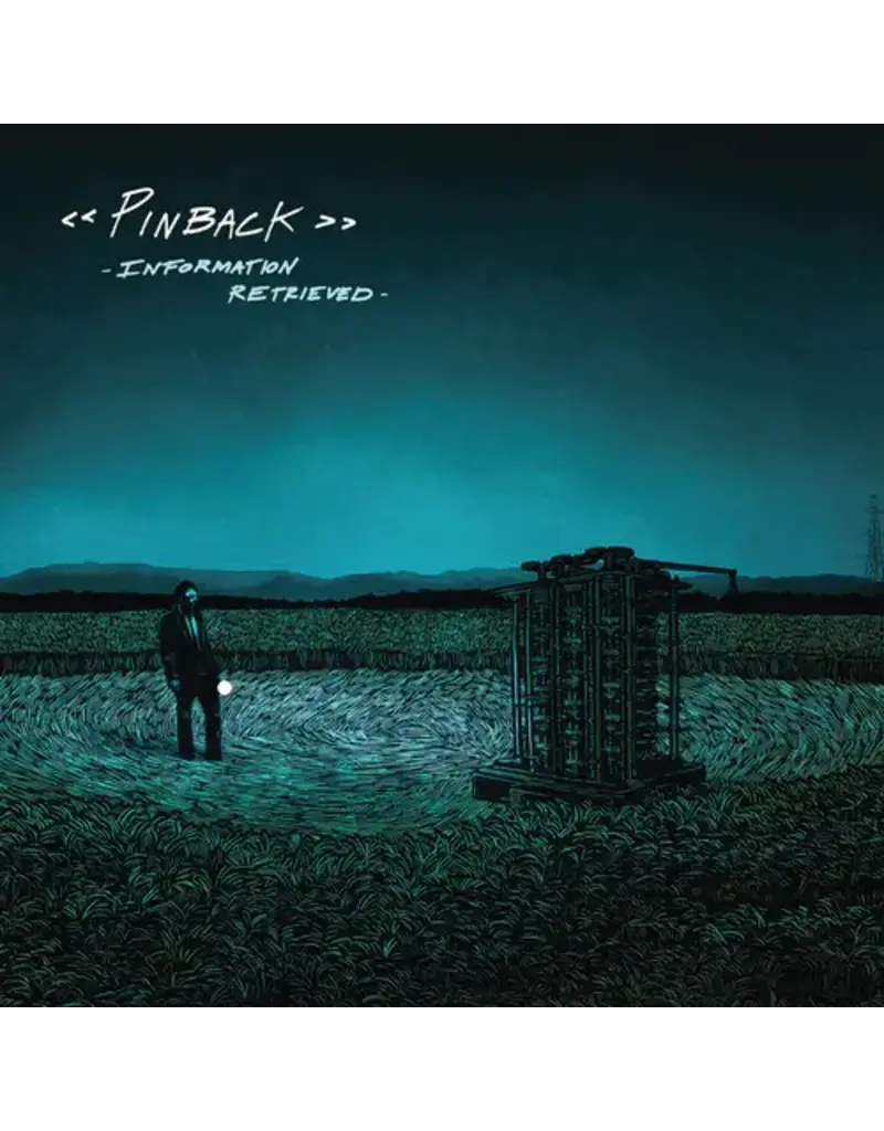 TEMPORARY RESIDENCE (LP) Pinback - Information Retrieved (Dark Blue Vinyl)