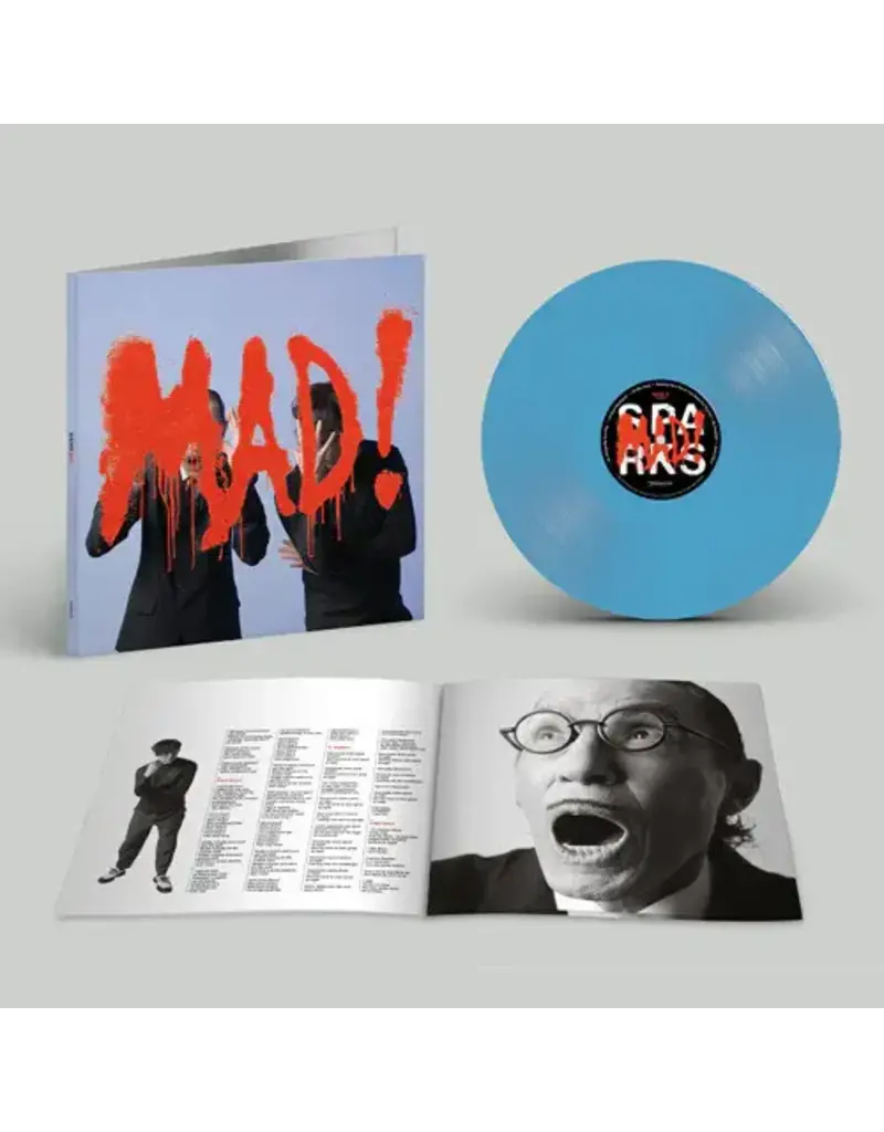 Transgressive (LP) Sparks - MAD! (Light Blue Lenticular Coloured)