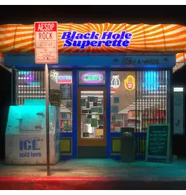 (LP) Aesop Rock - Black Hole Superette (Black Ice Coloured)