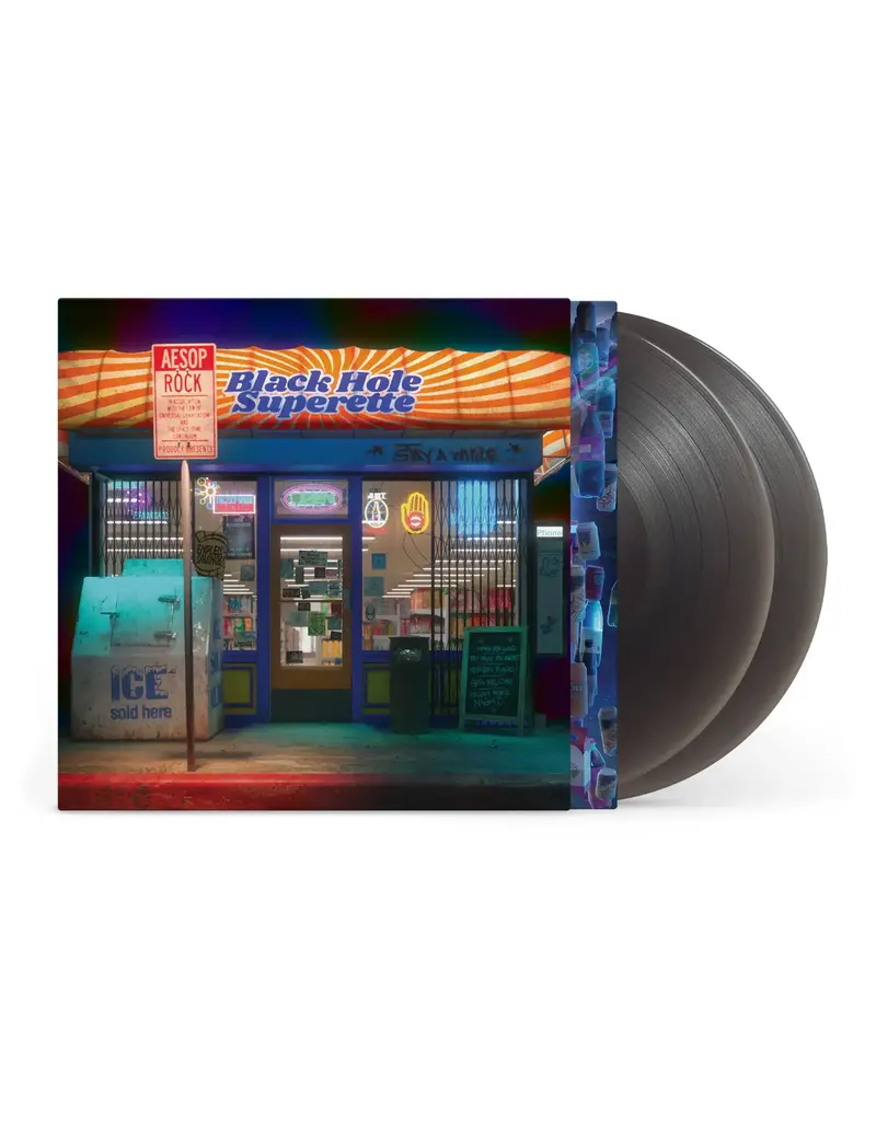 (LP) Aesop Rock - Black Hole Superette (Black Ice Coloured)