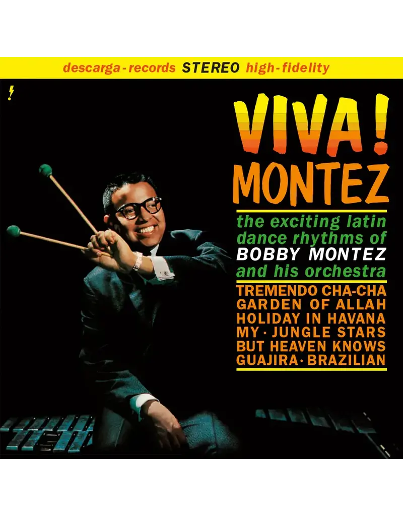 (LP) Bobby Montez & His Orchestra - Viva! Montez (180g Vinyl w/ Bonus Track)