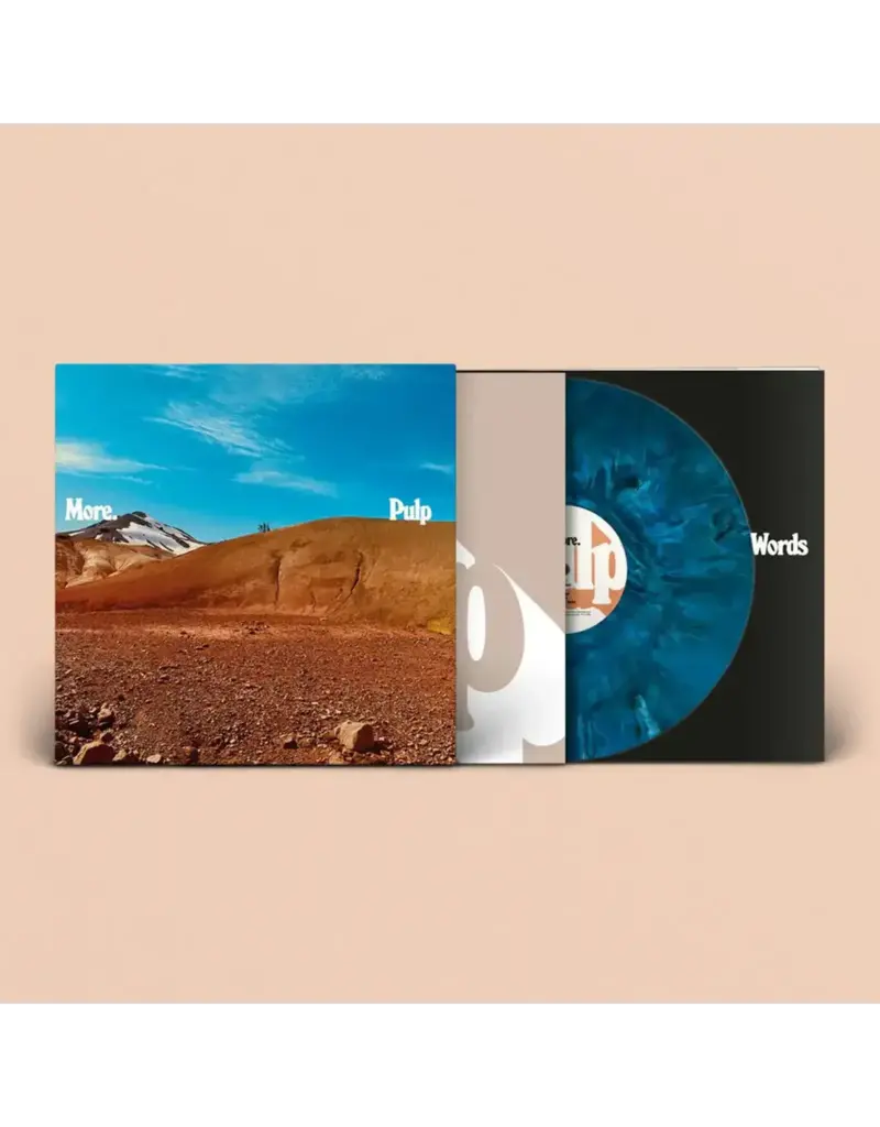 (LP) Pulp - More (Indie Shop Exclusive Edition Blue & White Marble)