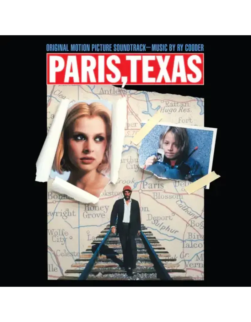Rhino-Warner (LP) Ry Cooder - Paris, Texas (Original Motion PIcture Soundtrack) (Opaque Red Vinyl) [2025 Reissue]