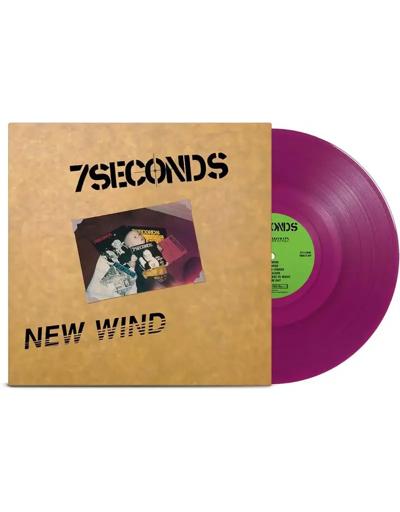 (LP) 7Seconds (7 Seconds) - New Wind / Change In My Head (Coloured Vinyl) (2025 Reissue) [2LP]