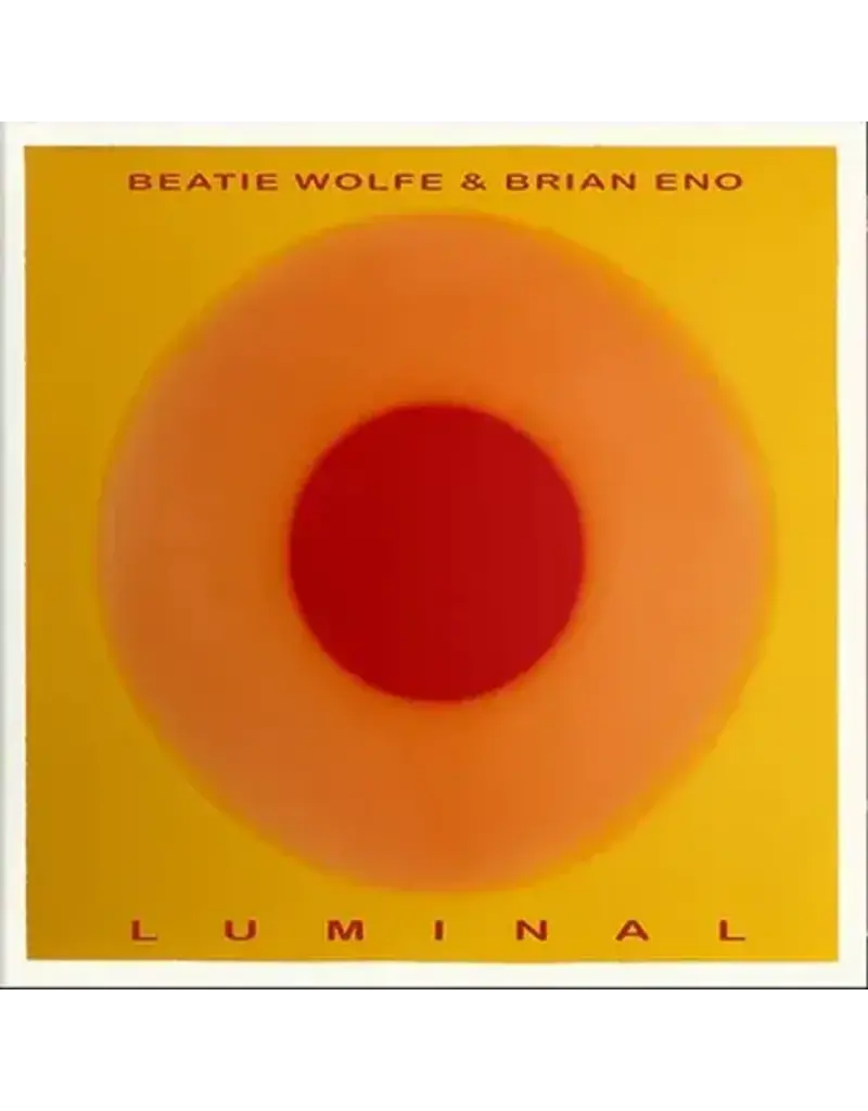 (LP) Beatie Wolfe & Brian Eno - Luminal (Black Bio Vinyl)
