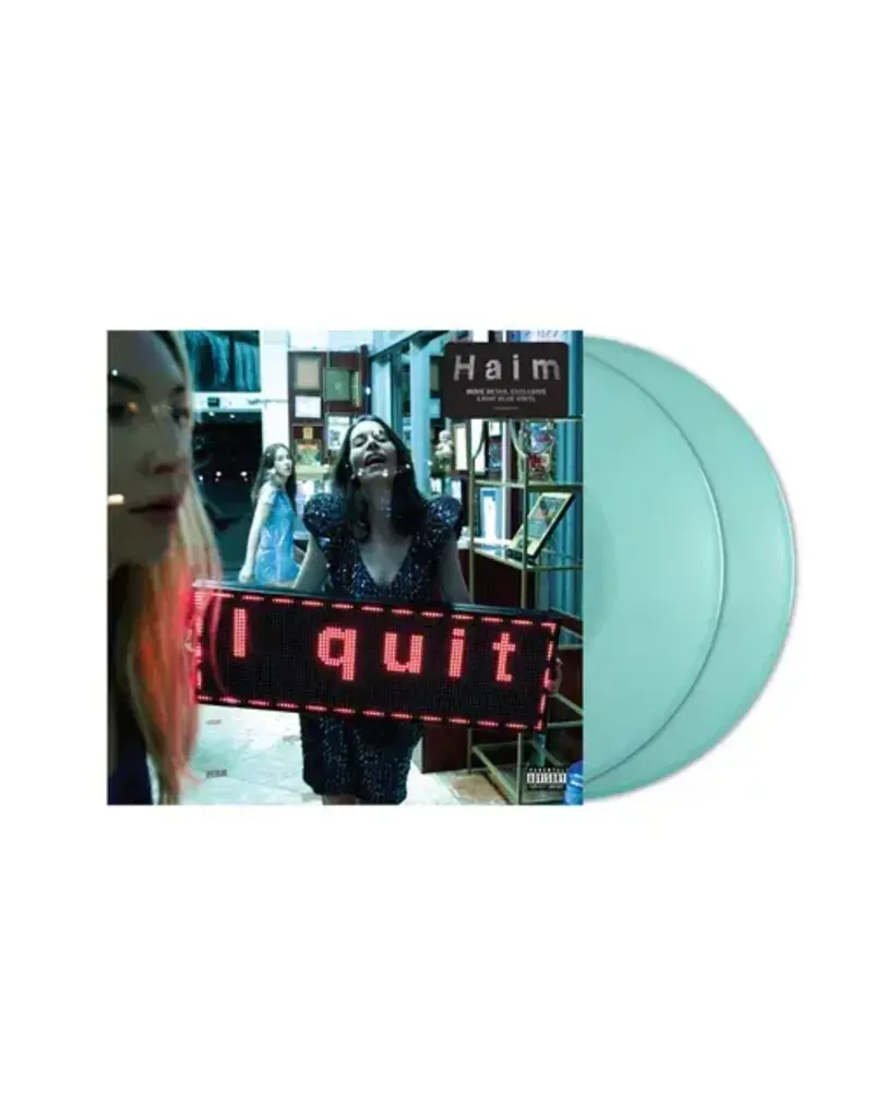 (LP) HAIM - I Quit (Indie Exclusive Translucent Light Blue Vinyl) [2LP]