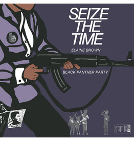 (LP) Elaine Brown (Black Panther Party) - Seize the Time (Deep Purple Vinyl) (2024 Reissue)