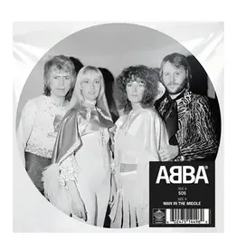(LP) ABBA - SOS / Man In The Middle (50th Anniversary Picture Disc) [7'']