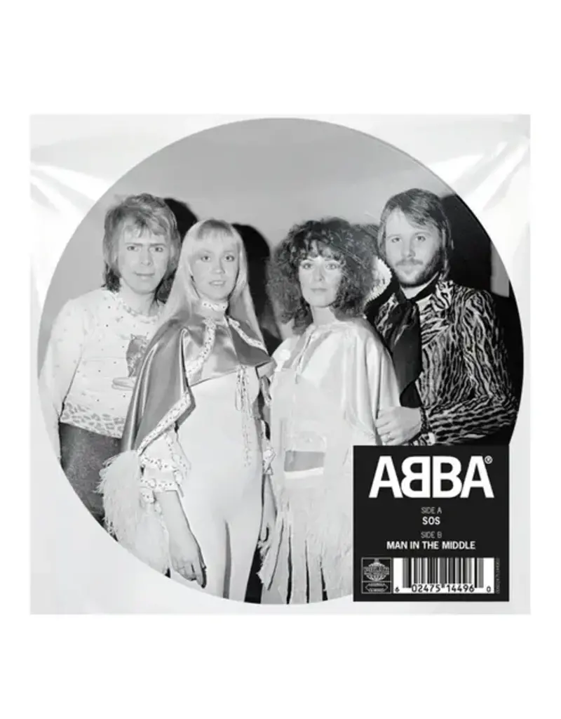 (LP) ABBA - SOS / Man In The Middle (50th Anniversary Picture Disc) [7'']