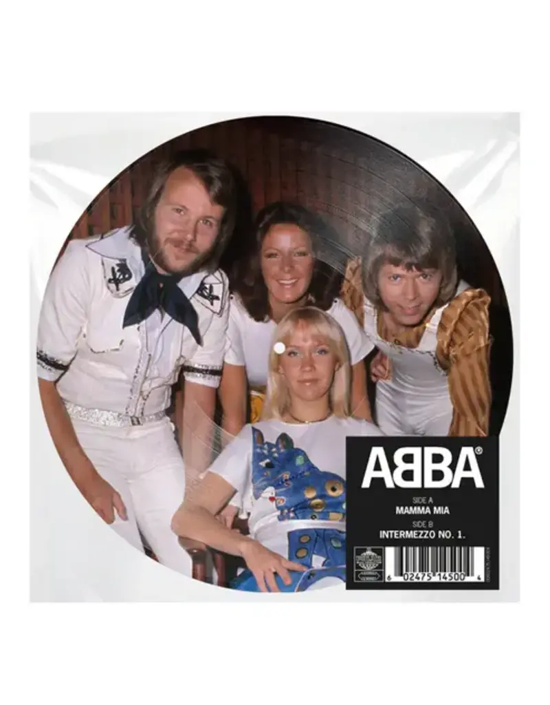 (LP) ABBA - Mamma Mia / Intermezzo No.1(50th Anniversary Picture Disc) [7'']