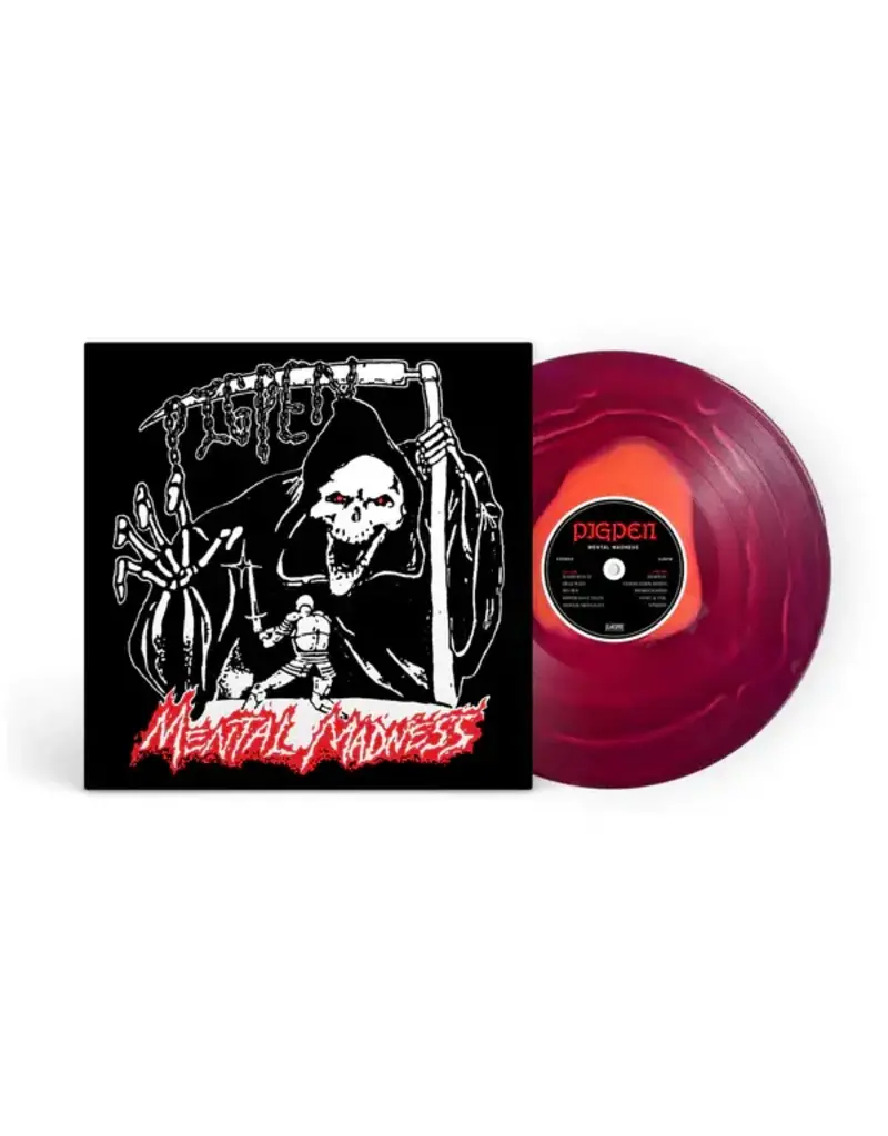 Flatspot (LP) Pig Pen - Mental Madness (Indie Exclusive Red Ripple Vinyl)