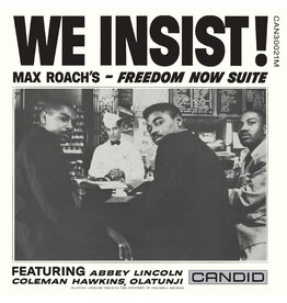Candid (LP) Max Roach Featuring Abbey Lincoln, Coleman Hawkins, Olatunji – We Insist! (Max Roach's Freedom Now Suite)
