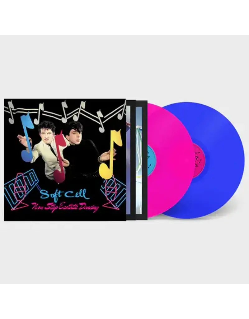 (LP) Soft Cell - Non-Stop Ecstatic Dancing (Deluxe Edition) (Pink & Blue Vinyl) [2LP]