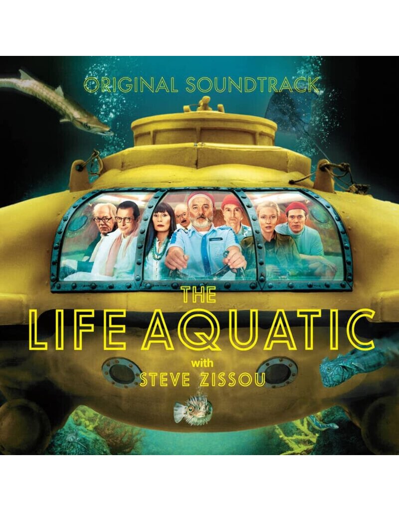 Disney (LP) Various Artists - The Life Aquatic With Steve Zissou (Orignal Soundtrack) (Canary Yellow Vinyl) [2LP]
