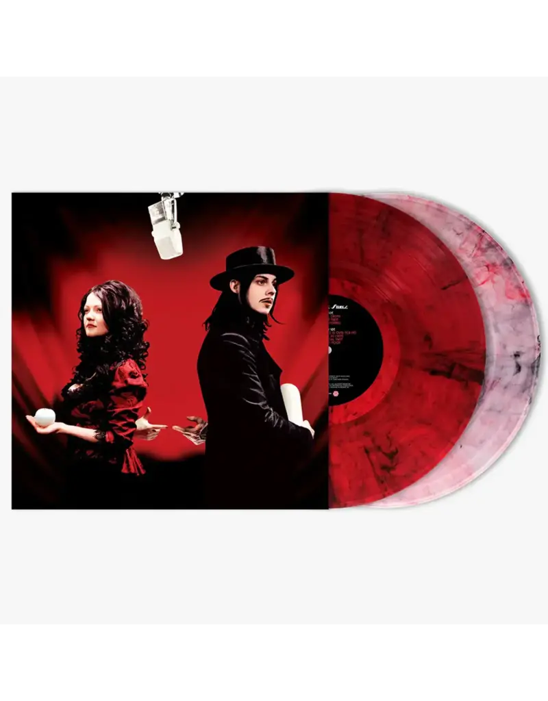 (LP) The White Stripes - Get Behind Me Satan (20th Anniversary Edition) (Red and Black Smoke Vinyl) [2LP]