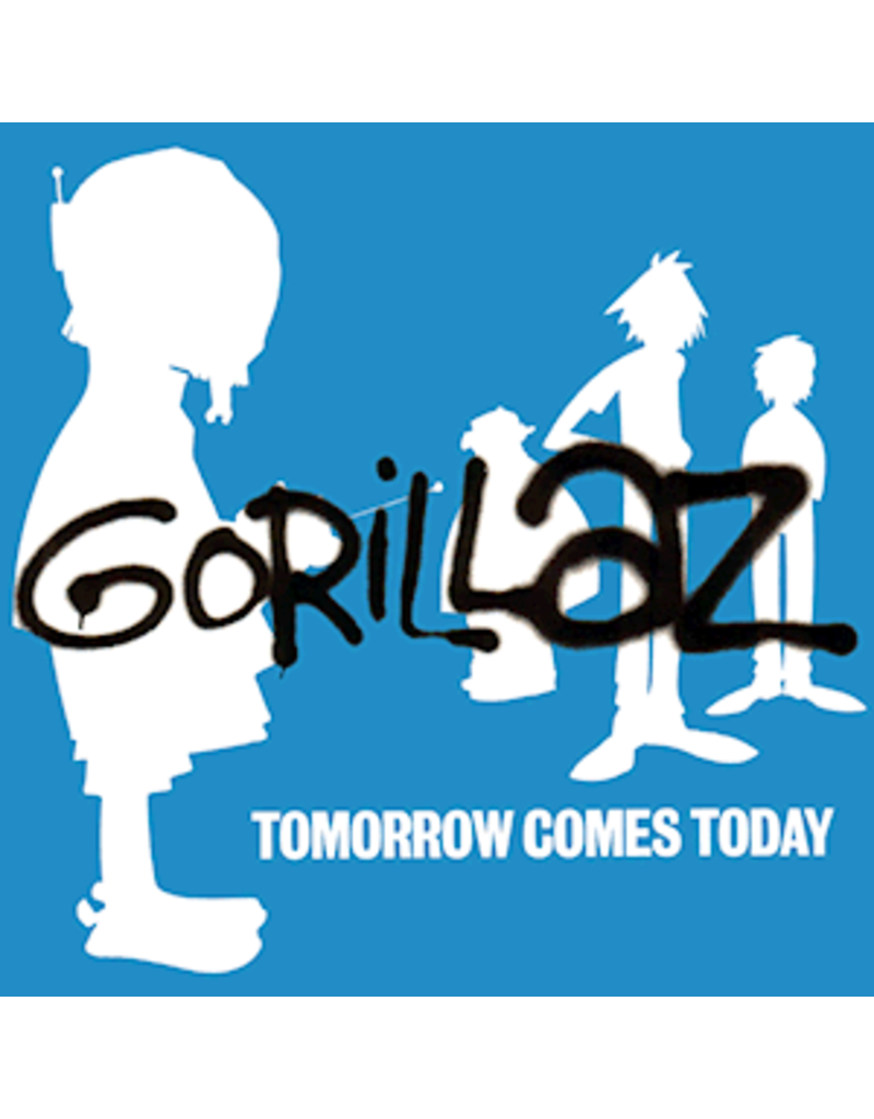 (LP) Gorillaz - Tomorrow Comes Today (EP) (Blue & White Vinyl)