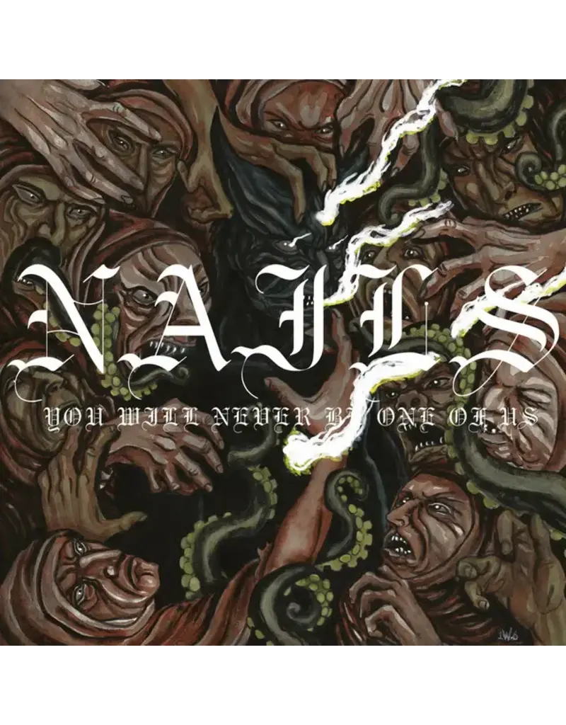 (LP) Nails - You Will Never Be One Of Us (Transparent Green Vinyl)