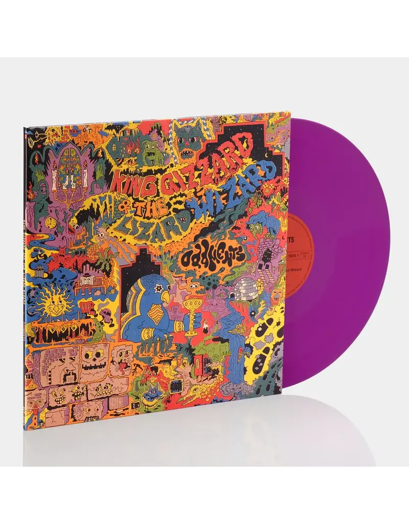 (LP) King Gizzard & The Lizard Wizard - Oddments (Grimace Purple Colored Vinyl)