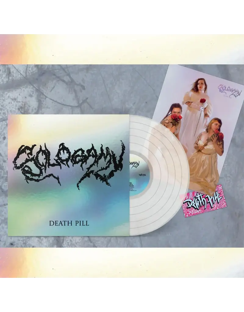 (LP) Death Pill - Sologamy (Frosted Transparent Vinyl)