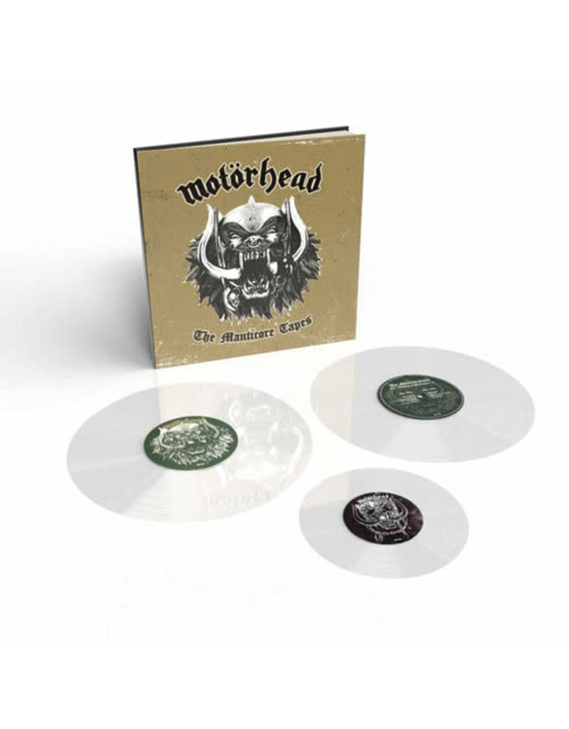 (LP) Motorhead - The Manticore Tapes (Deluxe Edition w/ Bonus 7") (Clear Vinyl) [2LP]