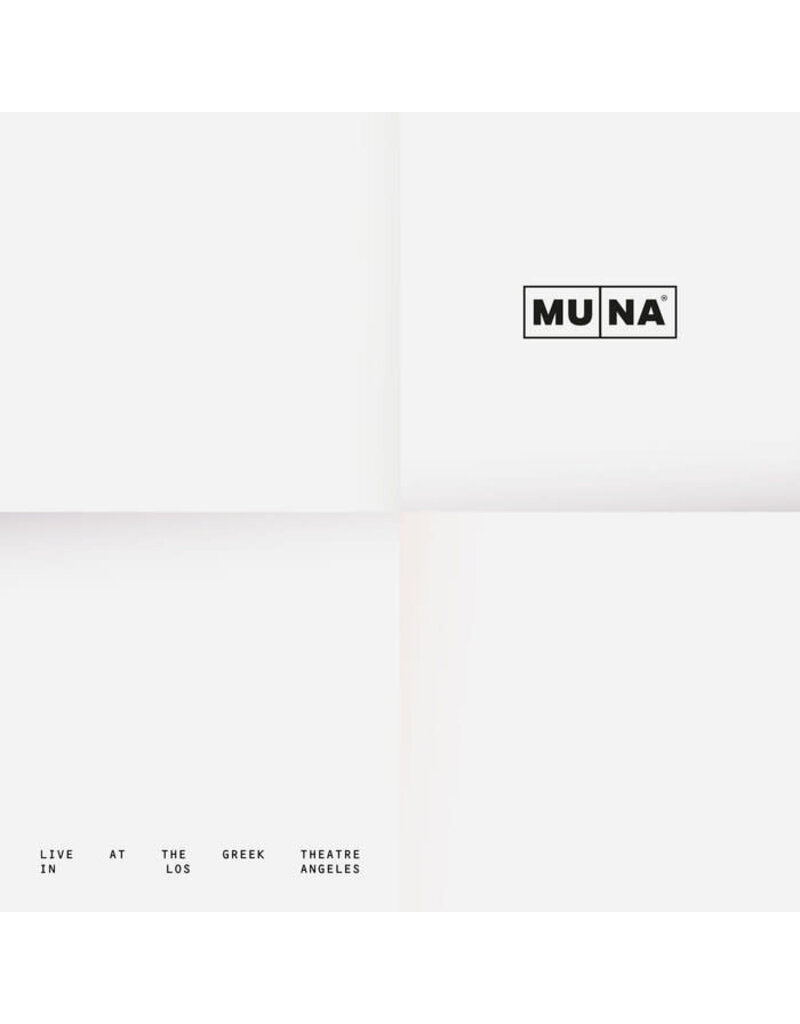 Saddest Factory (LP) MUNA - Live At The Greek Theatre In Los Angeles (2LP Metallic Silver Vinyl)