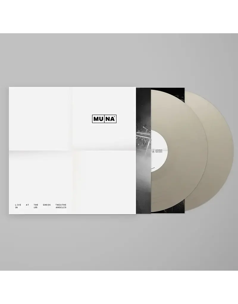 Saddest Factory (LP) MUNA - Live At The Greek Theatre In Los Angeles (2LP Metallic Silver Vinyl)