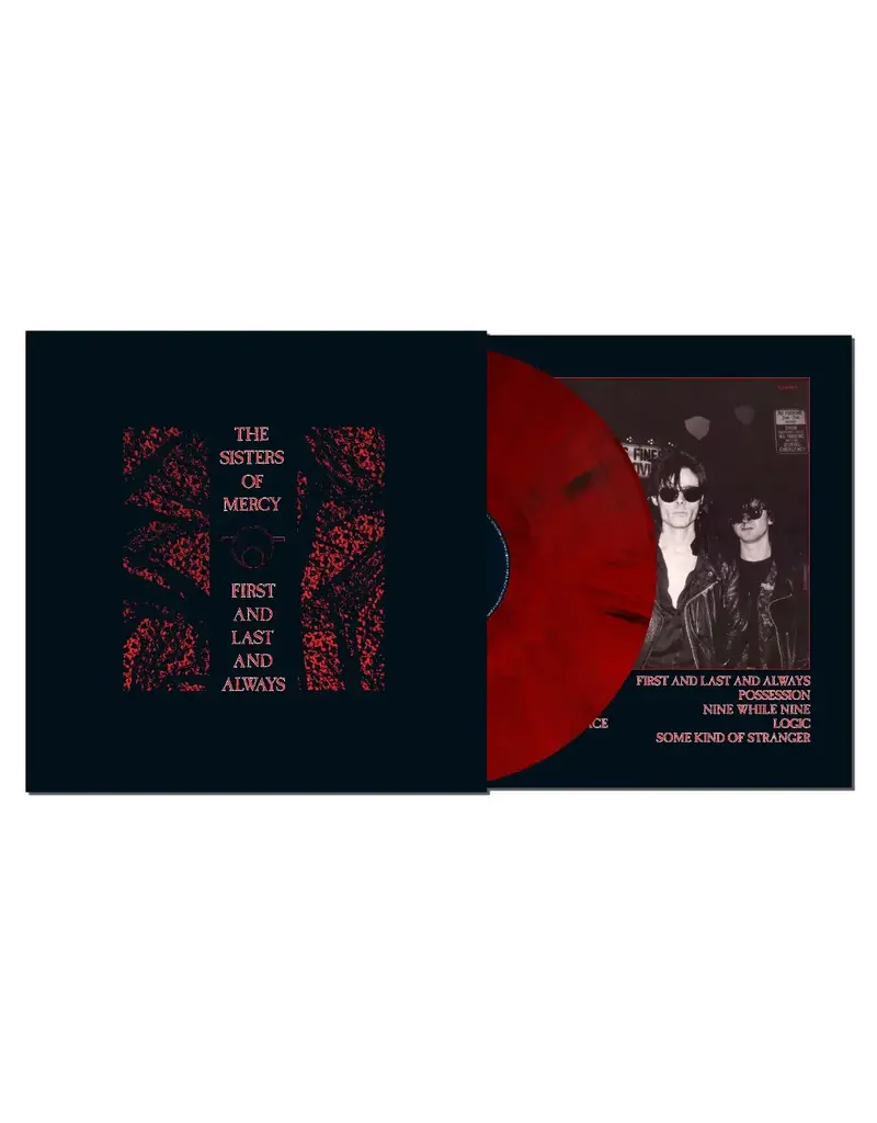(LP) Sisters Of Mercy - First And Last And Always (40th Anniversary Black & Red Vinyl)