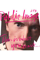 (LP) Public Image Ltd. - This Is What You Want... This Is What You Get (Cloudy Translucent Vinyl) (Elektra '75 Series)