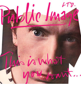 (LP) Public Image Ltd. - This Is What You Want... This Is What You Get (Cloudy Translucent Vinyl) (Elektra '75 Series)