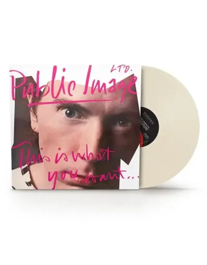 (LP) Public Image Ltd. - This Is What You Want... This Is What You Get (Cloudy Translucent Vinyl) (Elektra '75 Series)