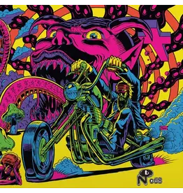 (LP) Various Artists - Warfaring Strangers: Acid Nightmares (Neon Blotter Swirl Coloured) (2LP)