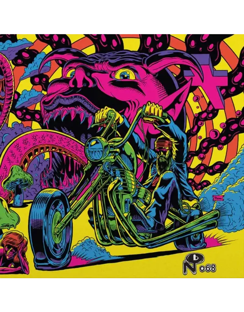 (LP) Various Artists - Warfaring Strangers: Acid Nightmares (Neon Blotter Swirl Coloured) (2LP)