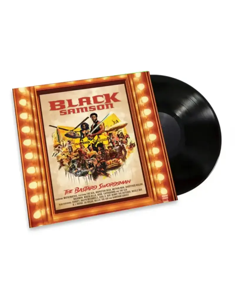 Virgin Records (LP) Wu-Tang and Mathematics - Black Samson, The Bastard Swordsman (2LP)