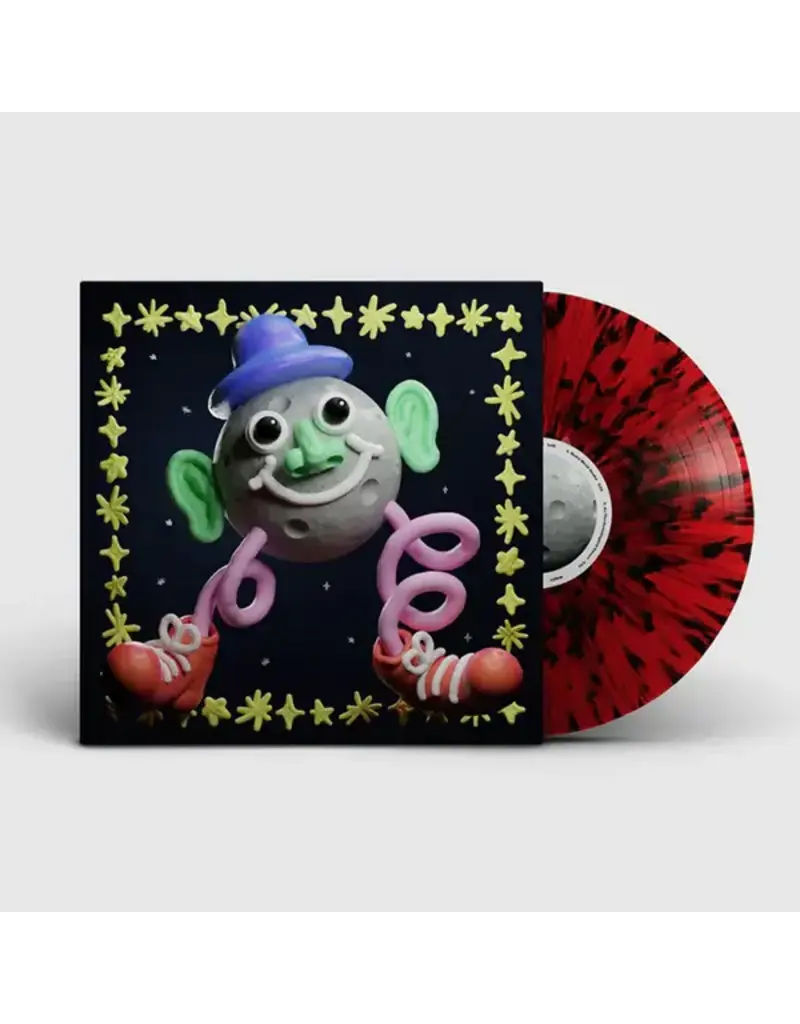 (LP) Psychedelic Porn Crumpets - Carpe Diem, Moonman (Transparent Red w/ Black Splatter)