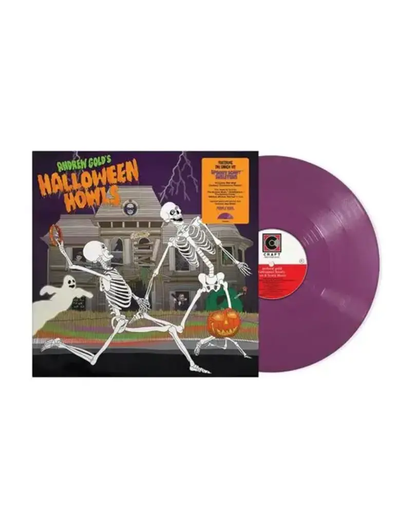 Concord Jazz (LP) Andrew Gold - Halloween Howls: Fun & Scary Music! (Exclusive Orchid Vinyl)