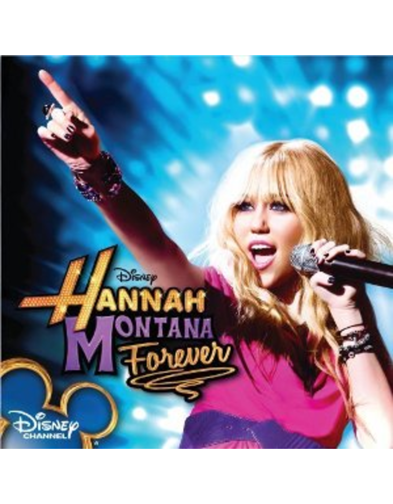 Disney (LP) Hannah Montana (Miley Cyrus) - Hannah Montana Forever (Songs From the TV Series) (Hot Pink Cadillac/Purple Haze Swirl Vinyl)