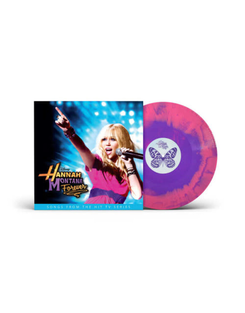 Disney (LP) Hannah Montana (Miley Cyrus) - Hannah Montana Forever (Songs From the TV Series) (Hot Pink Cadillac/Purple Haze Swirl Vinyl)