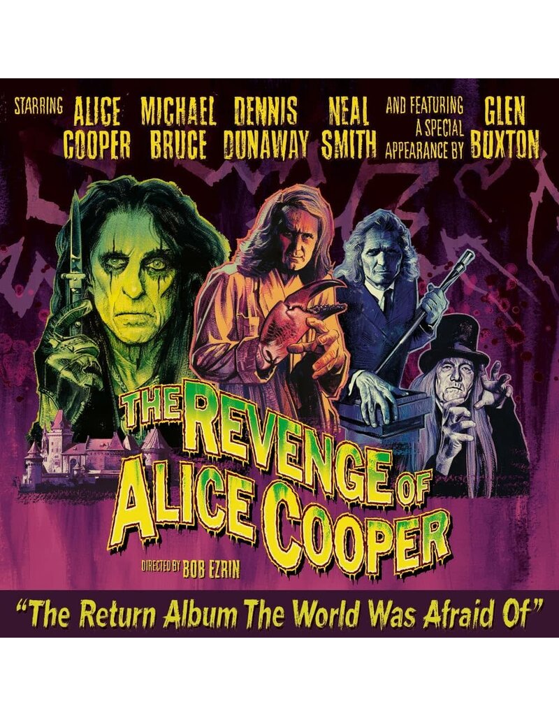 (LP) Alice Cooper - The Revenge Of Alice Cooper (Exclusive Yellow Vinyl)