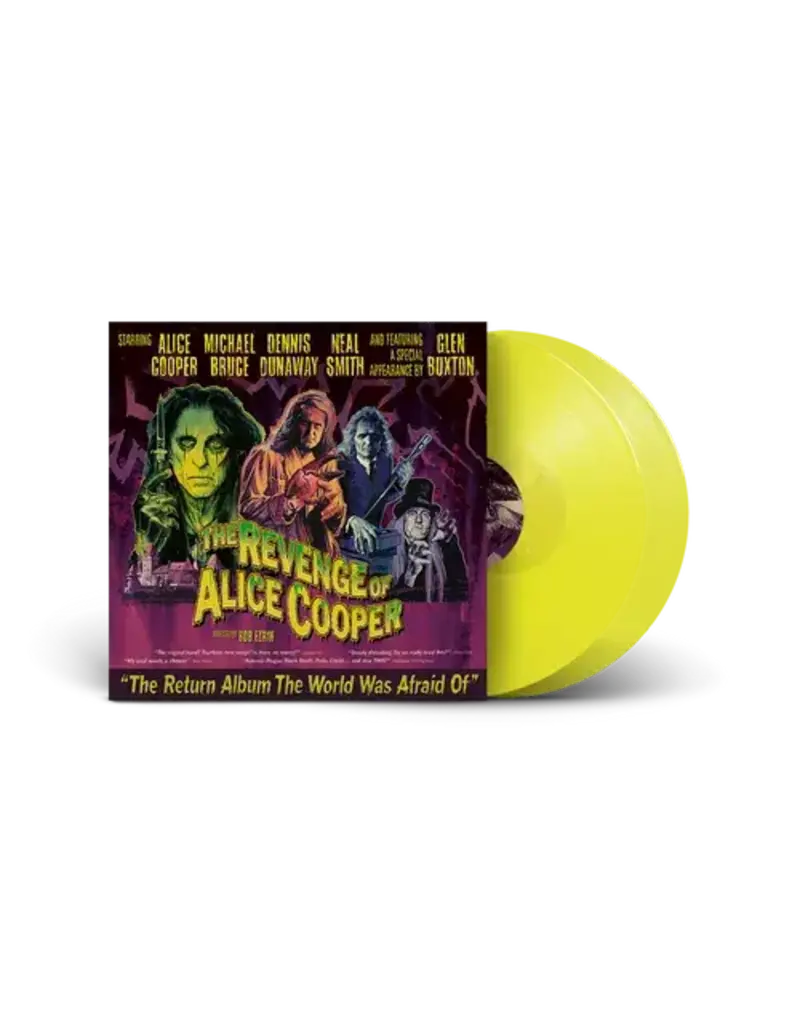 (LP) Alice Cooper - The Revenge Of Alice Cooper (Exclusive Yellow Vinyl)