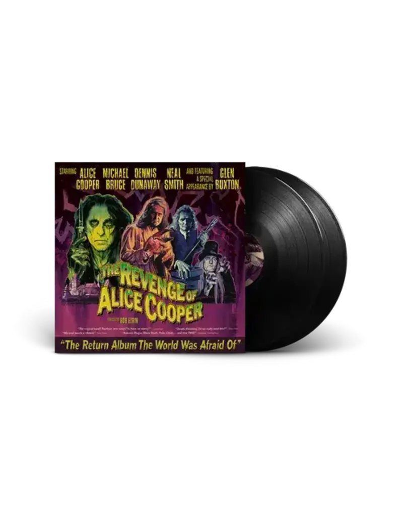 (LP) Alice Cooper - The Revenge Of Alice Cooper (Standard Black Vinyl)