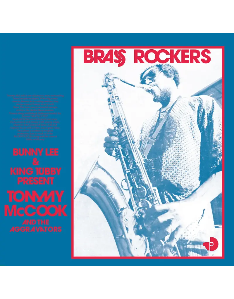 (LP) Tommy Mccook - Brass Rockers (Red Vinyl) (C. 1975)