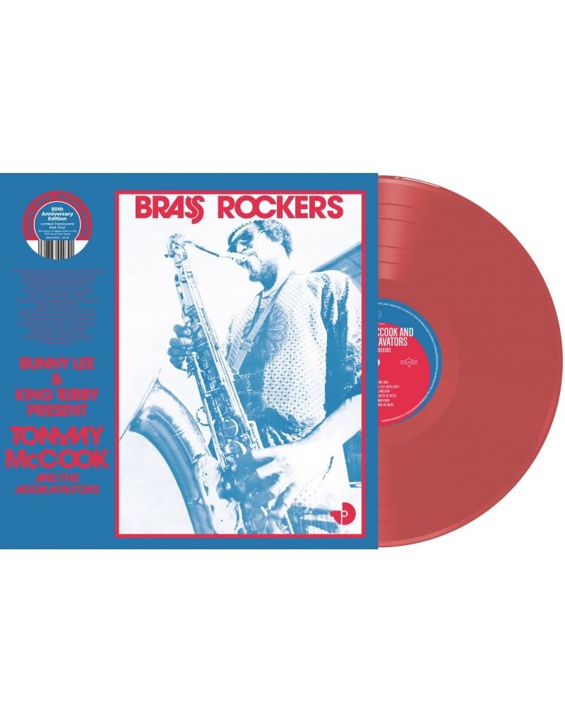 (LP) Tommy Mccook - Brass Rockers (Red Vinyl) (C. 1975)