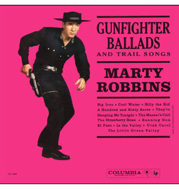 (LP) Marty Robbins -  Sings Gunfighter Ballads and Trail Songs (Silver & Red "BULLETS 'N BLOOD" Vinyl)