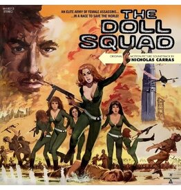 Modern Harmonic (LP) Nicholas Carras - The Doll Squad (Original Motion Picture Soundtrack) (Transparent Green Vinyl)