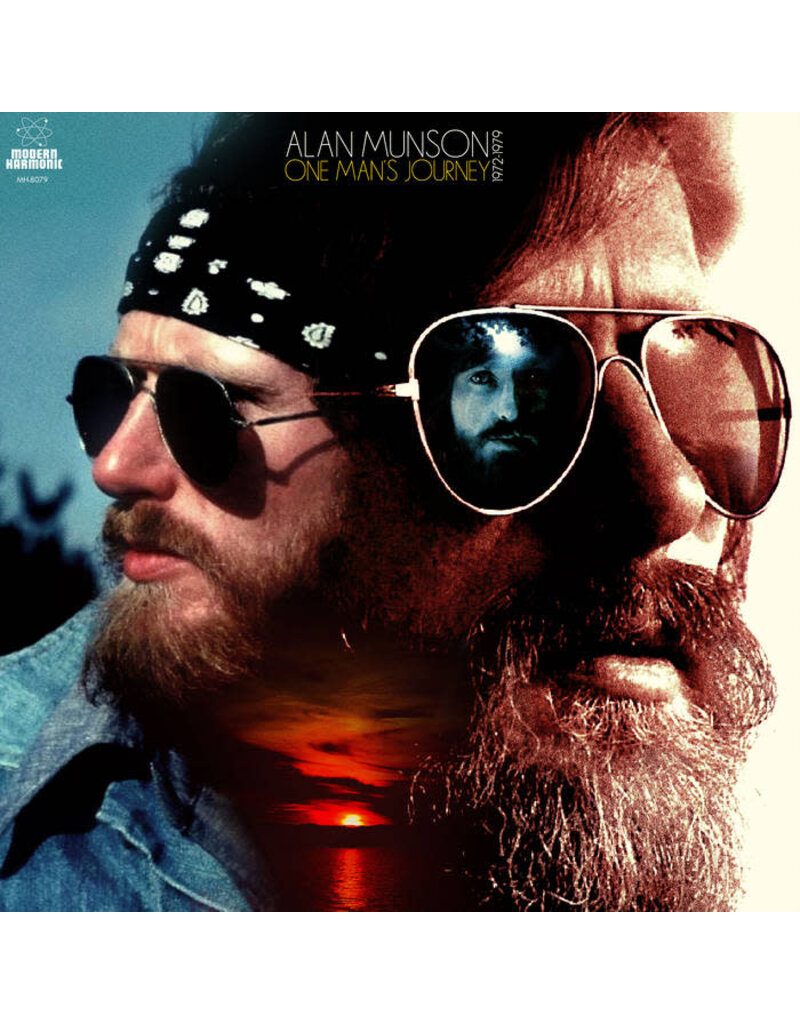 Modern Harmonic (LP) Alan Munson - One Man's Journey: 1972-1979 (Blue Vinyl)
