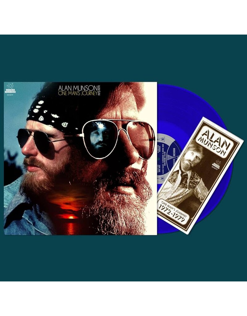 Modern Harmonic (LP) Alan Munson - One Man's Journey: 1972-1979 (Blue Vinyl)