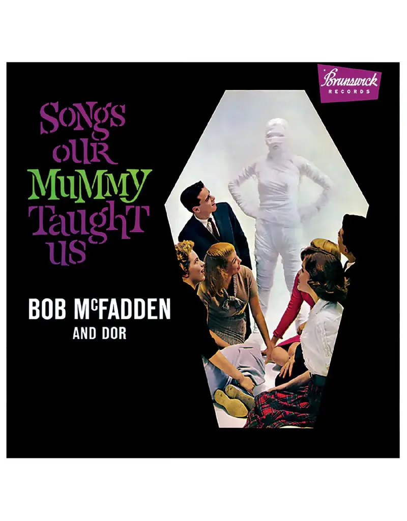 (LP) Bob McFadden and Dor - Songs Our Mummy Taught Us (Clear w/ Orange Pumpkin Swirl Vinyl)