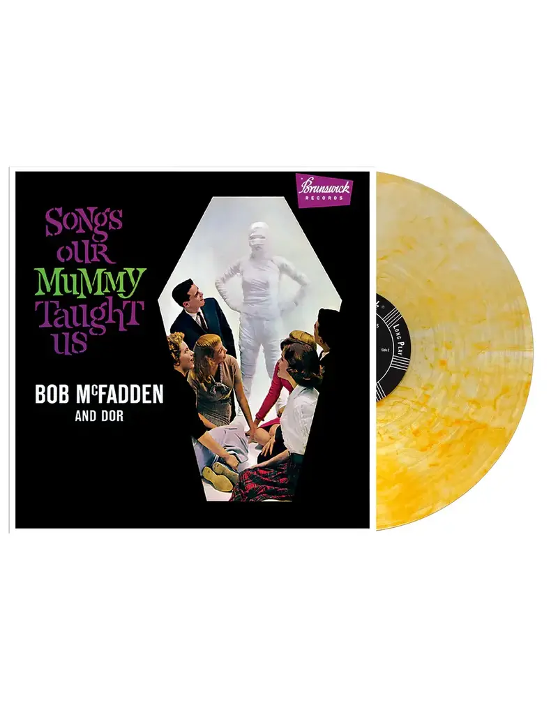 (LP) Bob McFadden and Dor - Songs Our Mummy Taught Us (Clear w/ Orange Pumpkin Swirl Vinyl)